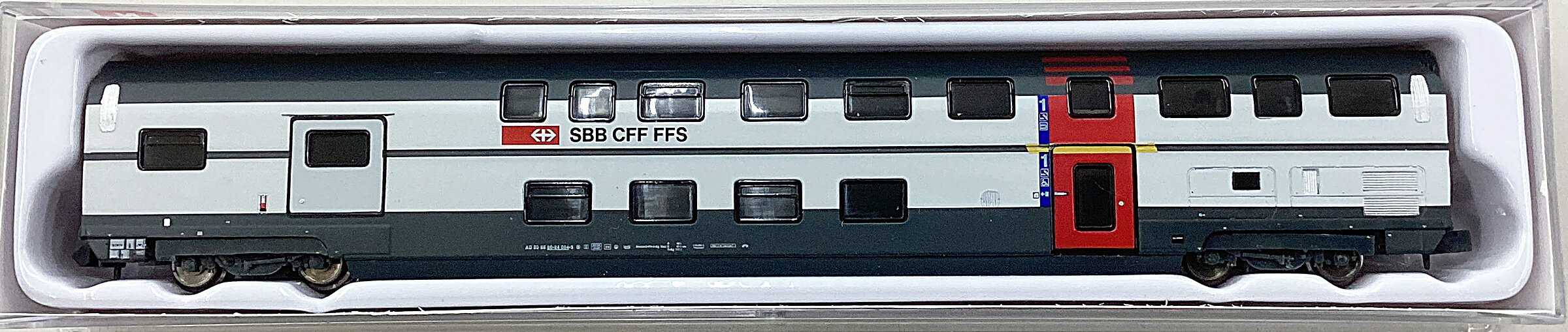 其它 - 【中古】Nゲージ その他 鉄道模型 HOBBYTRAIN　H25110　SBB　IC　2000　AD　1等手荷物 【A´】 ケース傷み　　