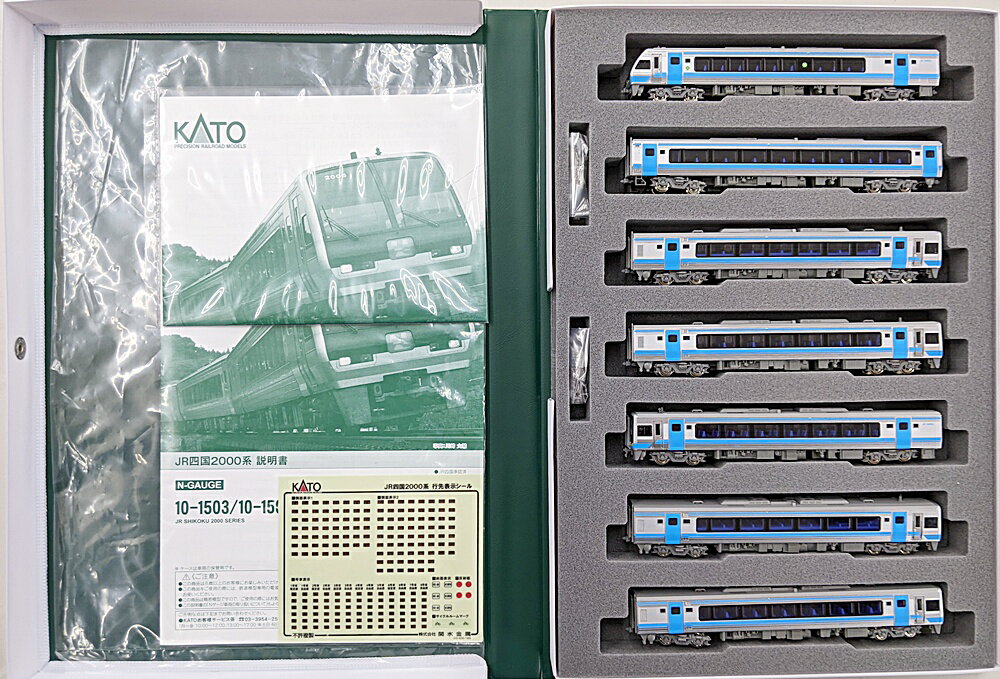 ����š�N������ KATO(���ȡ�) 10-1503+10-1504 JR�͹� 2000��+��������7ξ���å� ��A���� ���꡼�ֽ��� 10-1503�������ץ��åȤ�10-1504�Υ֥å���������Ʊ��