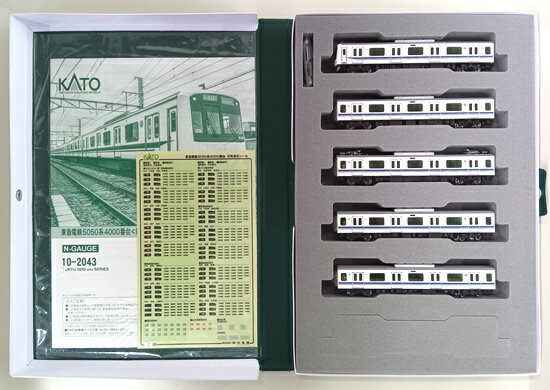 乐天商城 - 【中古】Nゲージ KATO(カトー) 10-2043 東急電鉄5050系4000番台 「新幹線ラッピングトレイン」 10両セット 【A´】 外スリーブ傷み ケースA：ウレタンスペーサー抜取跡