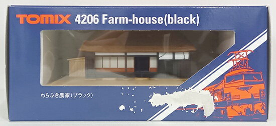 樂天商城 - 【中古】Nゲージ TOMIX(トミックス) 4206 わらぶき農家 (ブラック) 【A´】 外箱かなり傷み・破れ / 未開封品