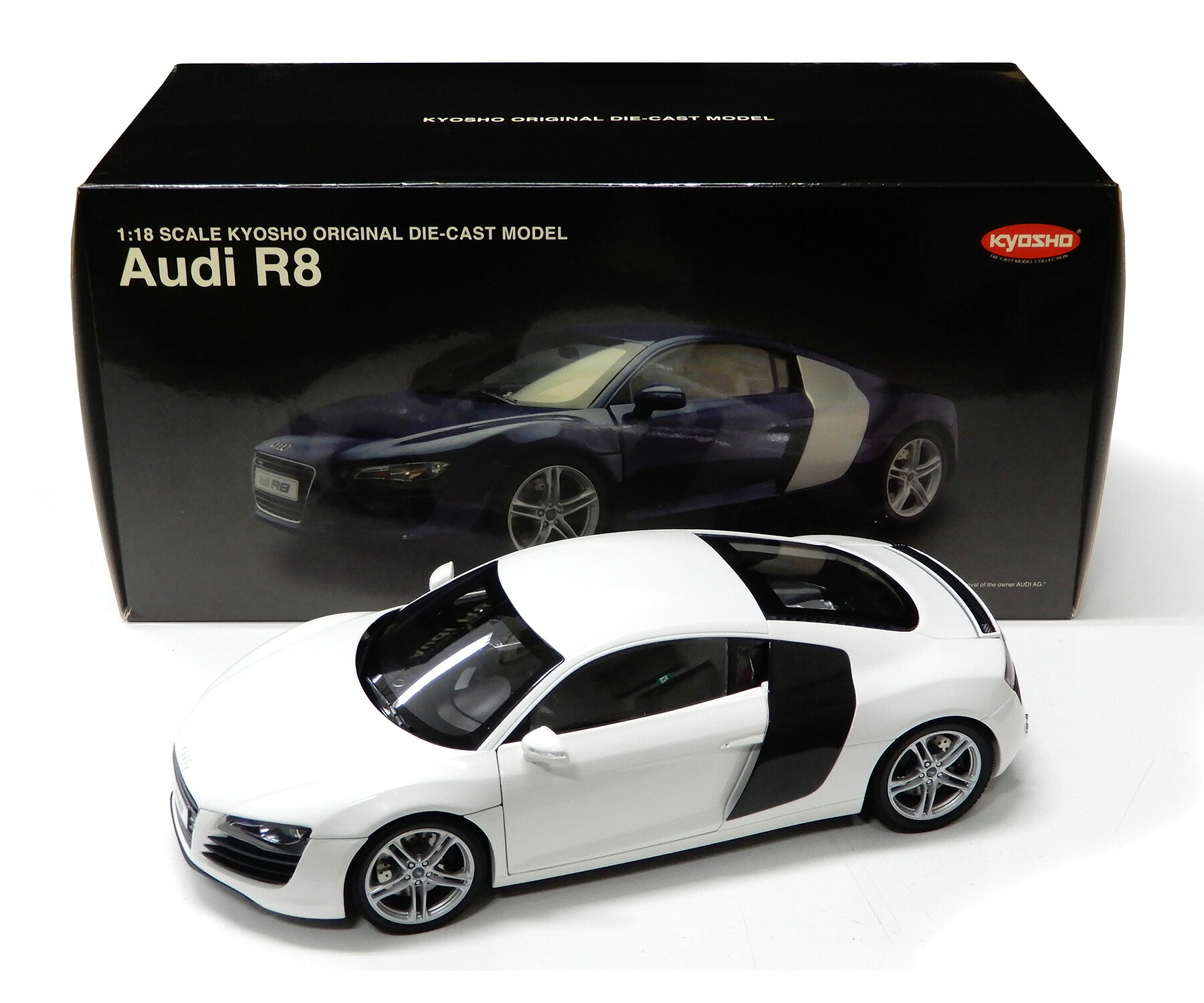 楽天市場】audi r8 ミニカー 1／18の通販