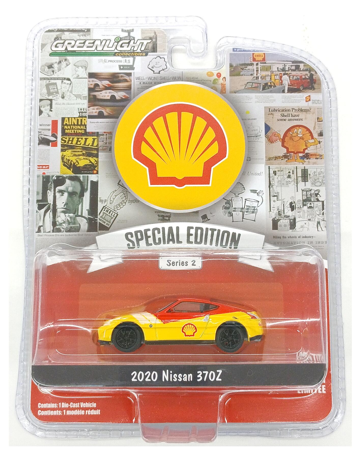  その他 スケールミニカー(1/64・その他) グリーンライト 1/64 2020 Nissan 370Z 「Shell SPECIAL EDITION Series 2」  ※未開封・外箱に若干の傷みあり