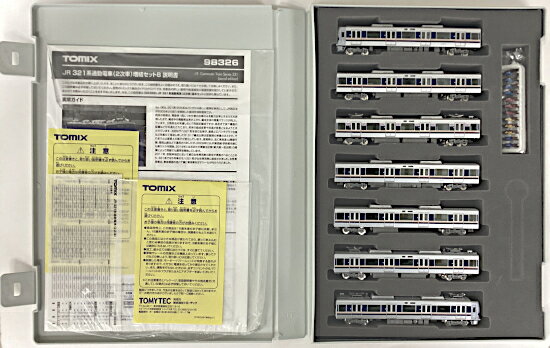 樂天商城 - 【中古】Nゲージ TOMIX(トミックス) 92358+98326 JR 321系通勤電車（2次車） 基本+増結B 7両セット 【A´】 ※全ての車両を98326のケースに収納 ※パーツランナーから外れ ※スリーブ若干傷み