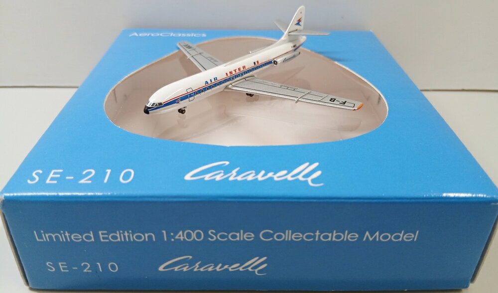 Other - 【中古】 その他 完成品(航空機) 民間機 1/400 アエロクラシックス SE210 CARAVELLE エールアンテール F-BNKK 【B】 外箱多少傷み　※商品の性質上、多少の塗装ムラ等はご了承ください。