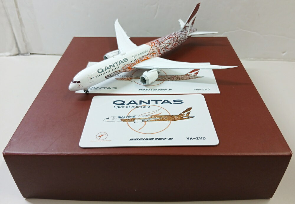 樂天商城 - 【中古】 その他 完成品(航空機) 民間機 1/400 JC Wings EW789001 B787-9 カンタス航空 VH-ZND 【B】 外箱多少傷み　※商品の性質上、多少の塗装ムラ等はご了承ください。