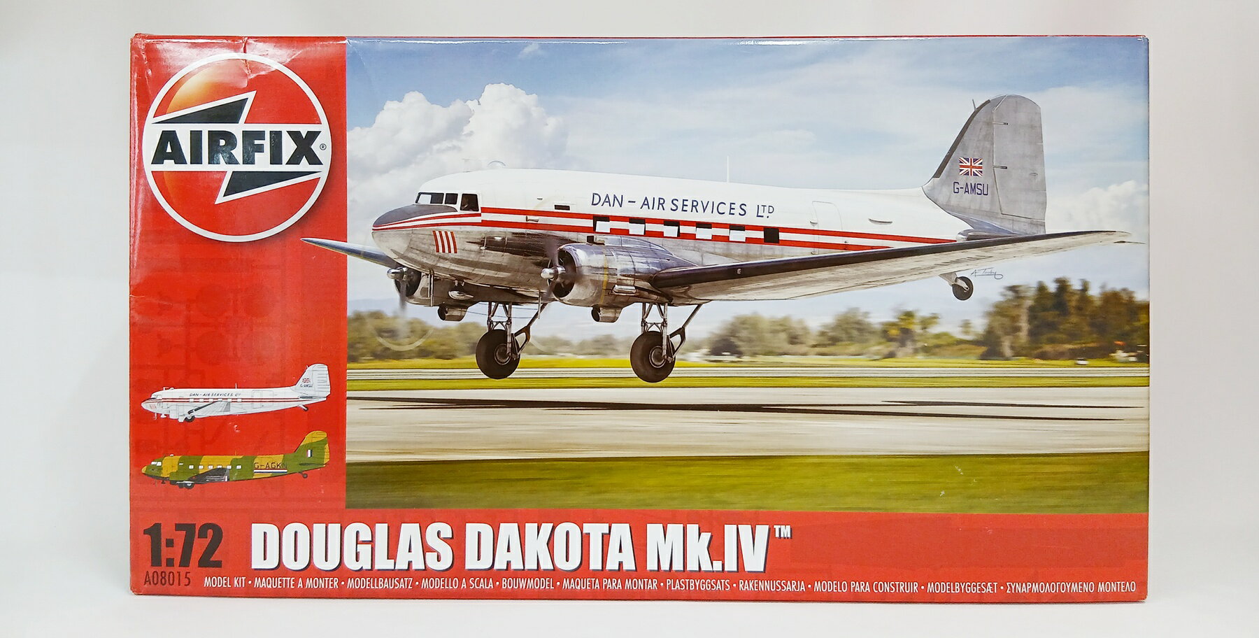 【中古】 その他 プラモデル(航空機) 民間機 AIRFIX 08015 1/72 ダグラス ダコタ Mk.IV 【A´】 外箱開封 内袋未開封・未組立品