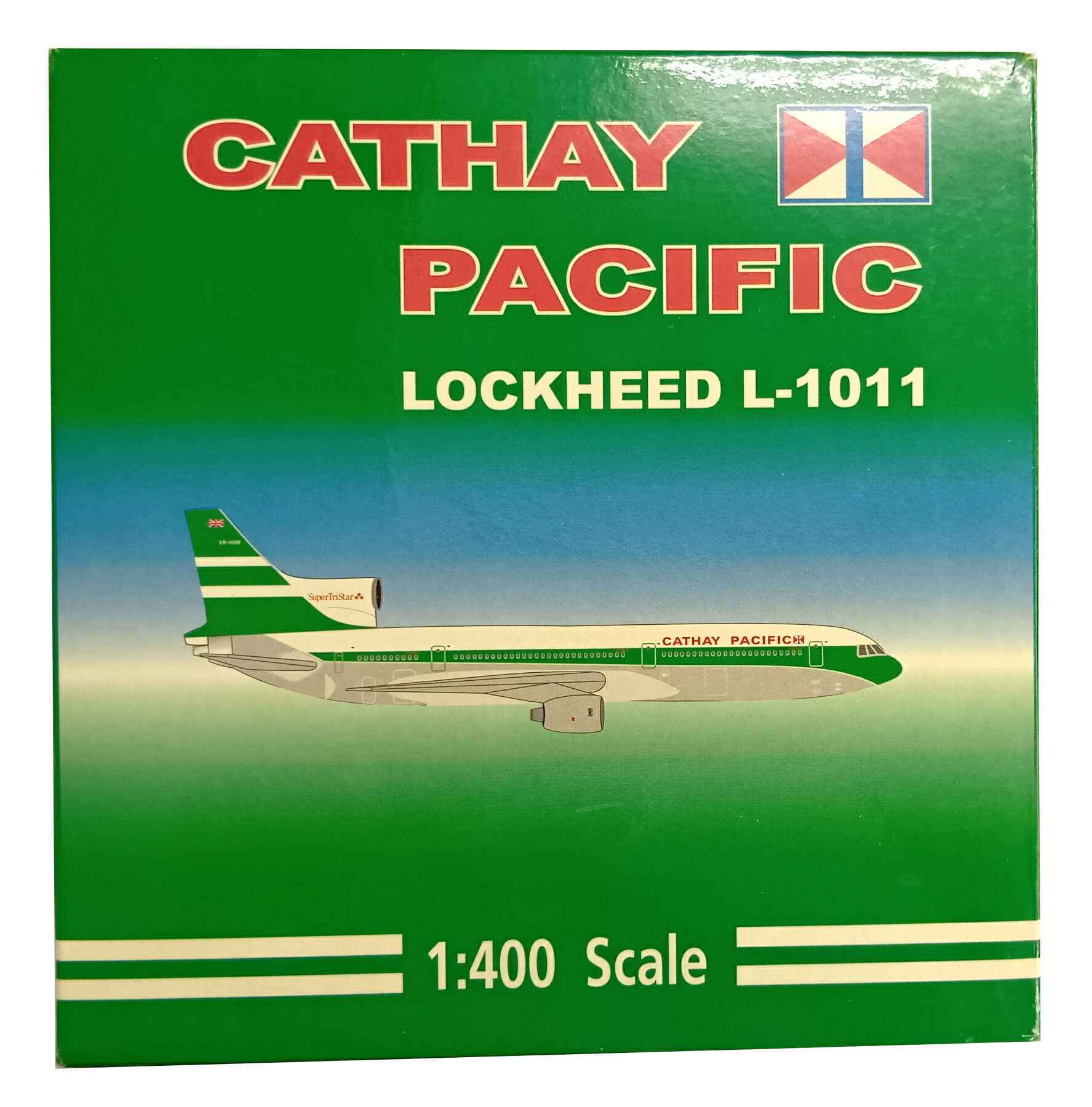 【中古】 その他 完成品(航空機) 民間機 Dream Jets 1/400 CATHAY PACIFIC L-1011 VR-HHW 【D】 経年変化/外箱傷み/微細な塗装ムラ等はご容赦ください