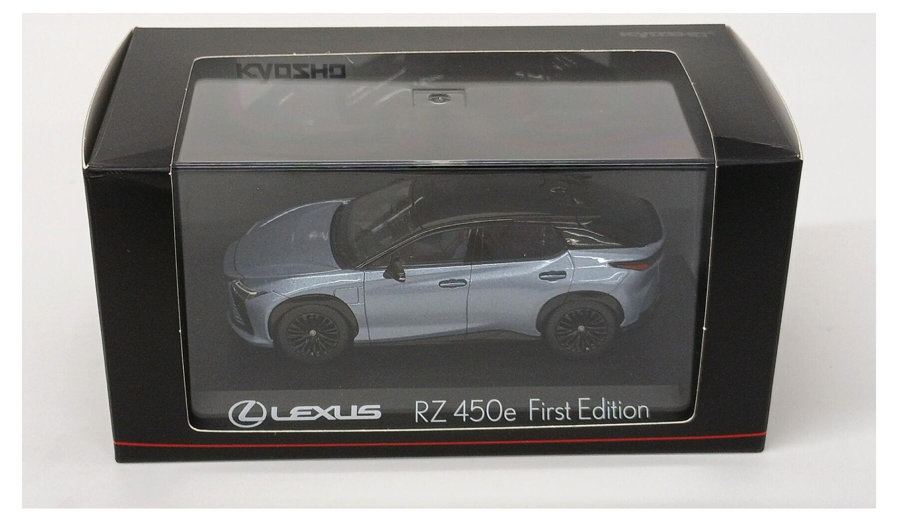 【中古】 その他 スケールミニカー(1/43) 京商 1/43 レクサス RZ 450e ファーストエディション (イーサーメタリック) KS03915PA 【B】 ※外箱に若干の傷みあり・商品の性質上多少の塗装ムラ等はご容赦ください