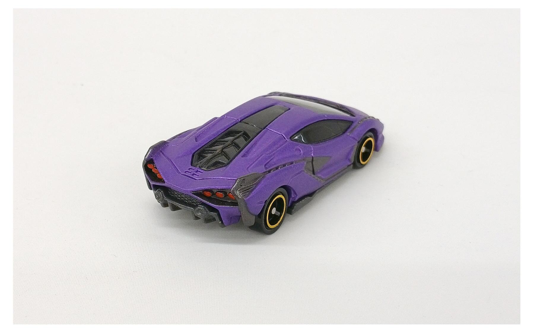 【中古】 タカラトミー トミカ ランボルギーニ シアン FKP 37 マットパープル アジ...