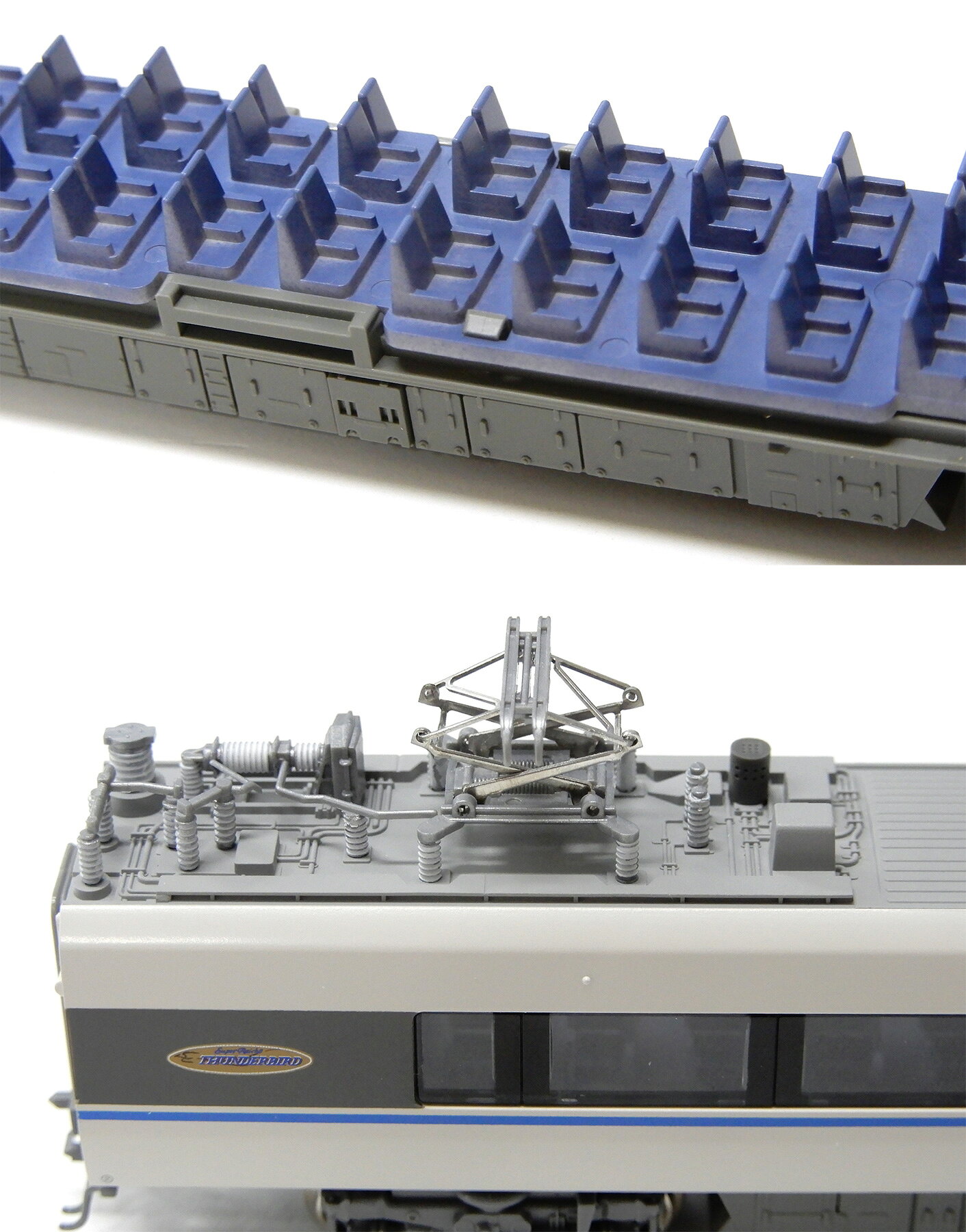 ホビーランドぽち 楽天市場店の【中古】Nゲージ KATO(カトー) 10-345+10-326 681系「サンダーバード」基本+増結 9両セット 2020年ロット 【ジャンク】 状態は画像にて記載しております｜アングル3