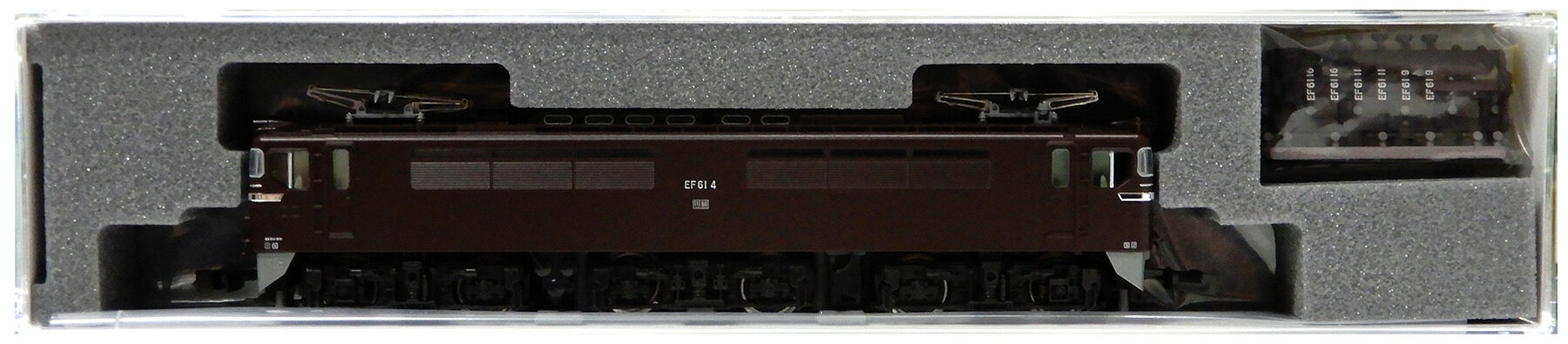 【中古】Nゲージ KATO(カトー) 3093-3 EF61 (茶) 【B】 ナンバー(4号機)取付残有