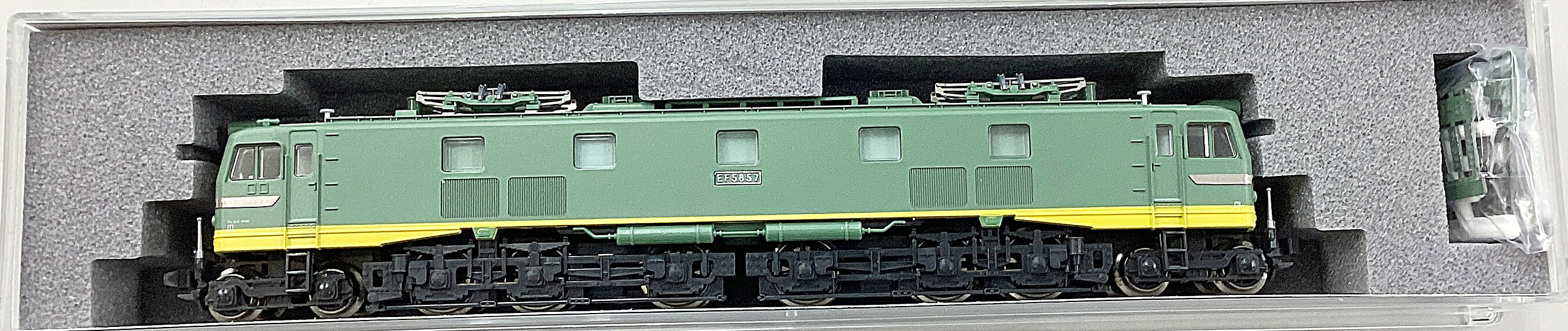 【中古】Nゲージ KATO(カトー) 3039 EF58 初期形 大窓 青大将 2020年ロット 【B】 パーツ取付残有　ナンバー取付残有　　　　　　