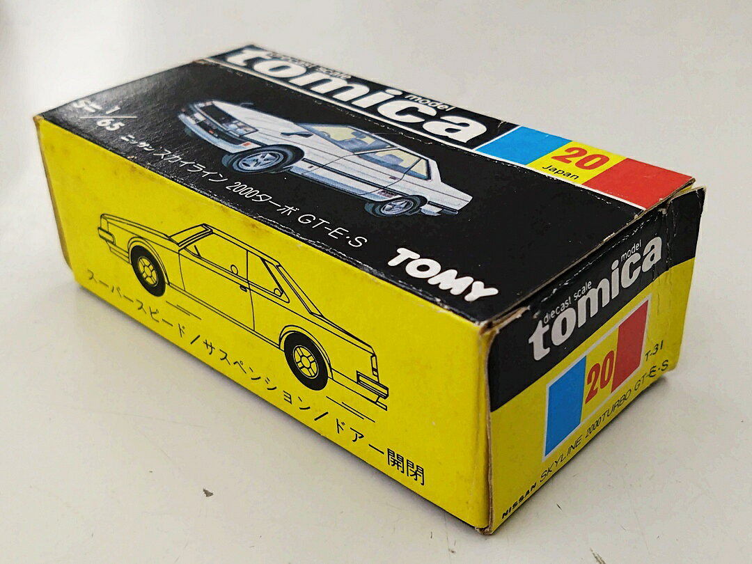 【中古】 タカラトミー トミカ No.20 1/65 ニッサン スカイライン 2000ターボ GT-E...