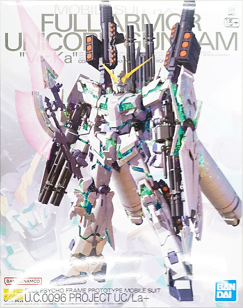 【中古】 バンダイ プラモデル(ガンダム) MG バンダイスピリッツ 機動戦士ガンダムUC 1/100 RX-0 フルアーマーユニコーンガンダム Ver.Ka 【A´】 ※未組立※外箱傷み・潰れ有