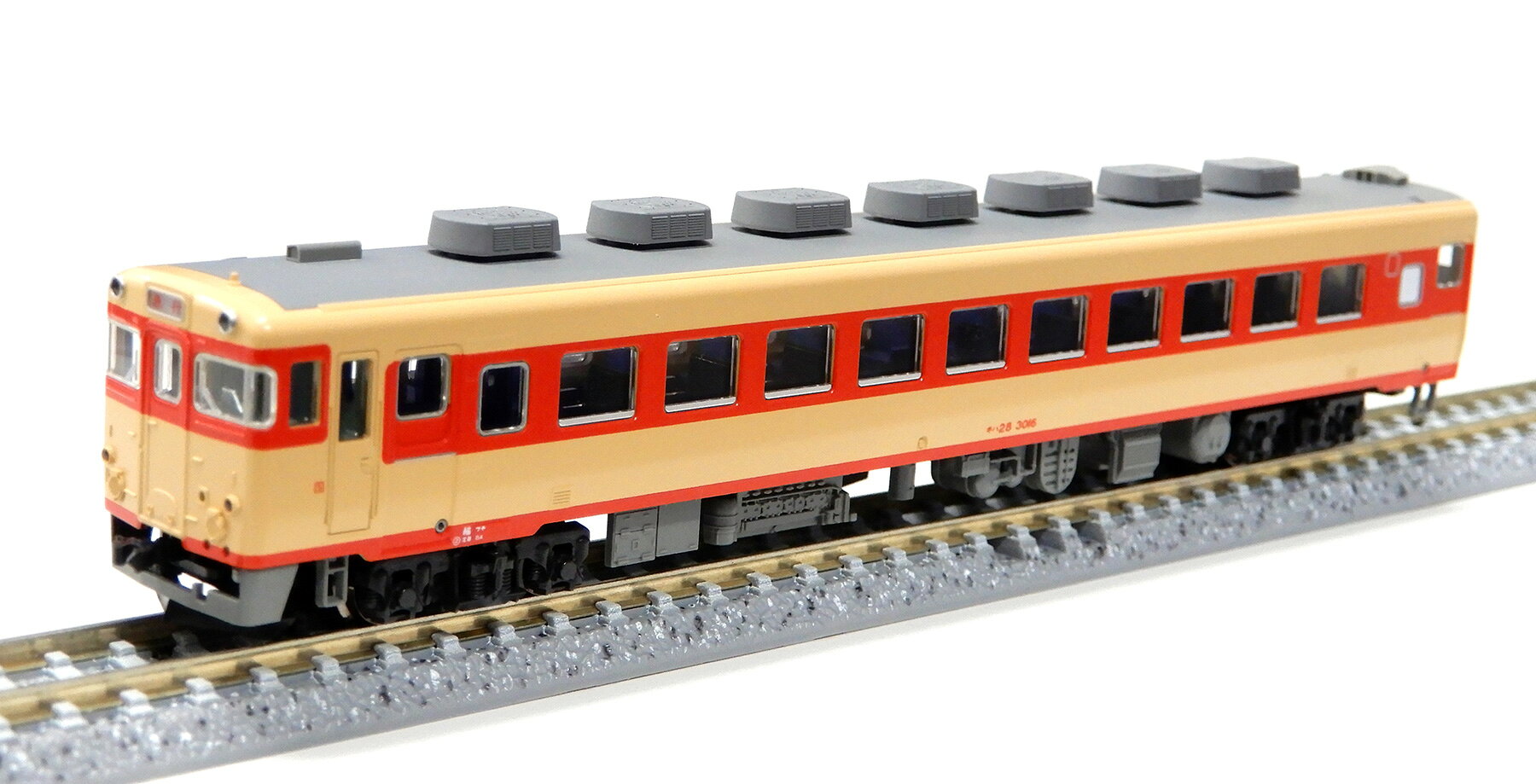 【中古】Nゲージ KATO(カトー) 気動車 セットバラ 10-1600セットバラ (1両のみ) キハ28-3016 (6129-1)(キハ58系「パノラミックウインドウ」バラシ品) 【A】 車両美品 / KATO製クリアケース入り