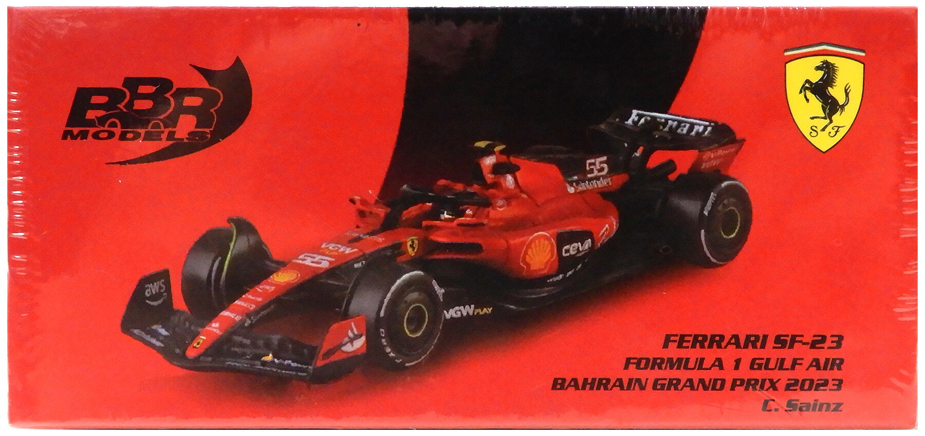 【中古】 その他 スケールミニカー(1/64・その他) フェラーリ SF23 2023 バーレー...