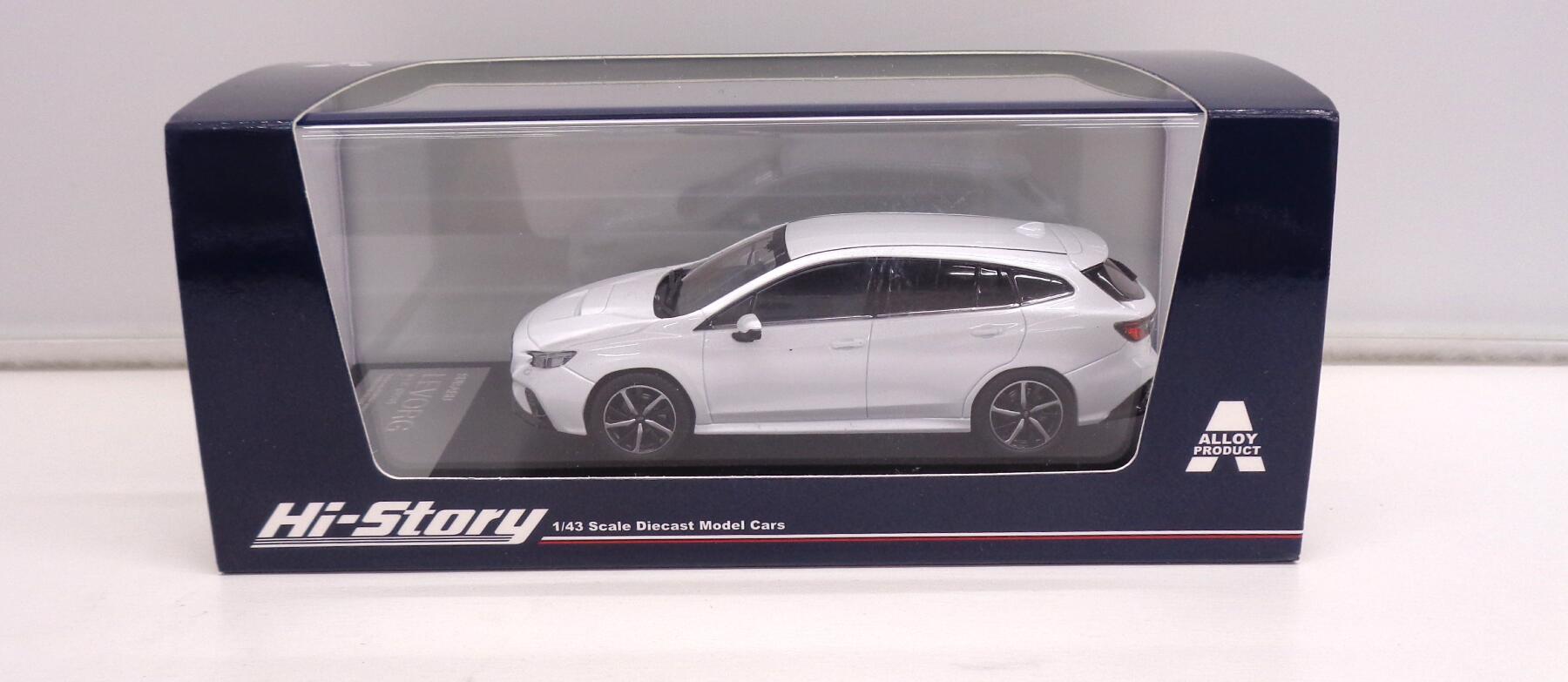 【中古】 その他 スケールミニカー(1/43) Hi-Story SUBARU LEVORG GT-H(2020) クリスタルホワイト・パール 【A´】 ※ケーステープ留め未開封・外箱若干の傷みあり