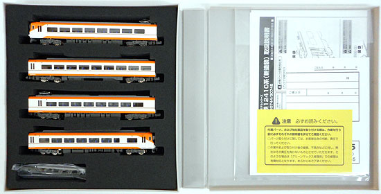 樂天商城 - 【中古】Nゲージ グリーンマックス 30745 近鉄12410系 (12415編成新塗装) 4輛編成セット (動力付き) 【A´】 スリーブ傷み