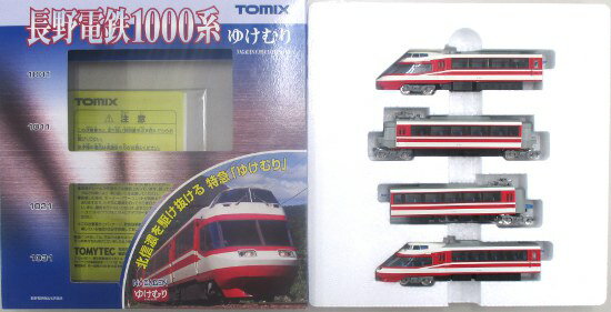 乐天商城 - 【中古】Nゲージ TOMIX(トミックス) 98290 長野電鉄 1000系 (ゆけむり) 4両セット 【A´】 外箱傷み