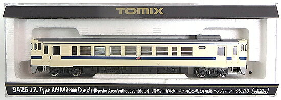 【中古】Nゲージ TOMIX(トミックス) 9426 JR ディーゼルカー キハ40-2000形 (九州色 ベンチレーターなし) (M) 【A】