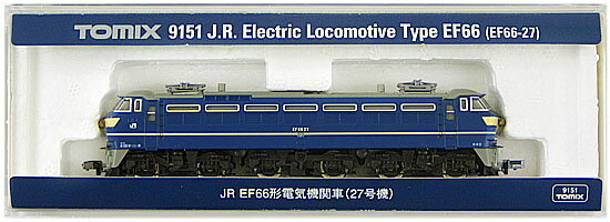 【中古】Nゲージ TOMIX(トミックス) 9151 JR EF66形 電気機関車 (27号機) 2019年ロット 【A】のサムネイル