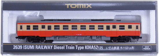 【中古】Nゲージ TOMIX(トミックス) 2639 いすみ鉄道 キハ52 125形 【A】のサムネイル