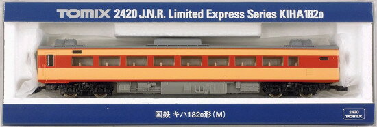 樂天商城 - 【中古】Nゲージ TOMIX(トミックス) 2420 国鉄ディーゼルカー キハ182-0形 (M) 2008年ロット 【A´】 ケース軽い痛み(コスレ等)