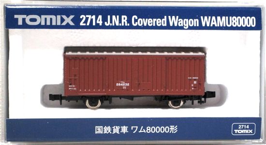 【中古】Nゲージ TOMIX(トミックス) 2714 国鉄貨車 ワム80000形 2008年ロット 【A】