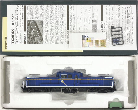 【中古】HOゲージ TOMIX(トミックス) HO-232 JR DD51-1000形 ディーゼル機関車 (JR北海道色) プレステージモデル 【A´】 外箱傷み