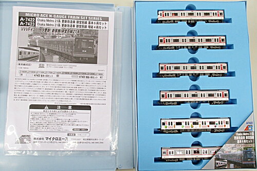 【中古】Nゲージ マイクロエース A7422 Osaka Metro 21系 更新改造車 御堂筋線 6両基本セット 【A´】 スリーブ多少傷みのサムネイル