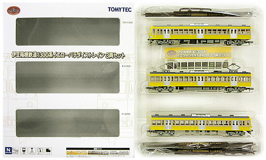 【中古】ジオコレ TOMYTEC(トミーテック) (914-916) 鉄道コレクション 伊豆箱根鉄道1300系 イエローパラダイストレイン 3両セット 【A´】 外箱傷み　メーカー出荷時からの微細な塗装ムラはご容赦下さい。