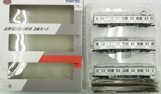 【中古】ジオコレ TOMYTEC(トミーテック) (163-165) 鉄道コレクション 長野電鉄8500系 3両セット 【A´】 外箱傷み メーカー出荷時よりの塗装ムラ等はご容赦ください。