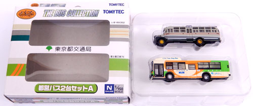 【中古】ジオコレ TOMYTEC(トミーテック) (N035-N036) ザ・バスコレクション 都営バス2台 セットA 【A´】 ※外箱傷若干み