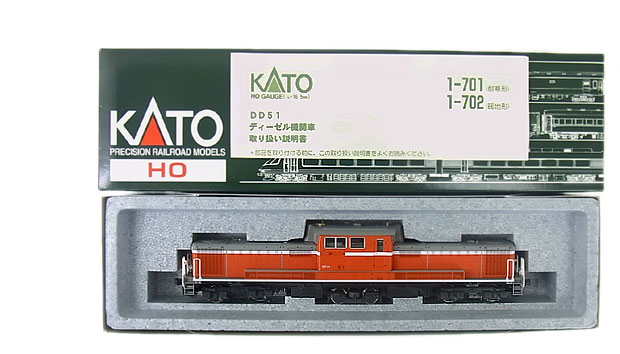 【中古】HOゲージ KATO(カトー) 1-702 DD51 (暖地形) 2009年ロット 【A´】 外箱傷み