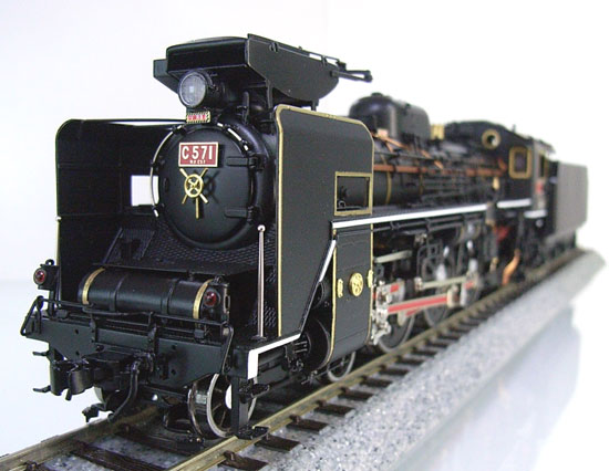 天賞堂(中古/HOゲージ)11005　国鉄C57-1号　蒸気機関車　やまぐち号【A】
