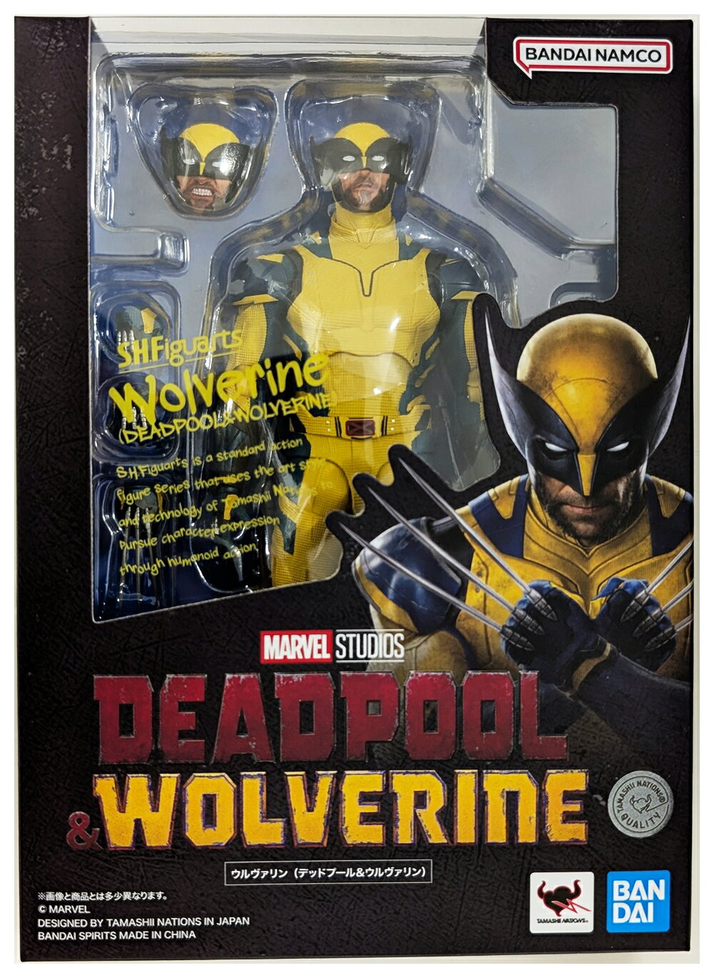 【中古】 バンダイスピリッツ S.H.Figuarts ウルヴァリン(デッドプール＆ウルヴァリン) 【A´】 未開封品 外箱若干の傷み 商品の性質上微細な塗装ムラ等はご容赦下さい。