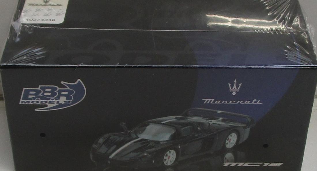 【中古】 その他 スケールミニカー(1/64・その他) BBR MODELS 1/64 マセラティ MC12 ストラダーレ ブルーメタリック w/ストライプ 【...