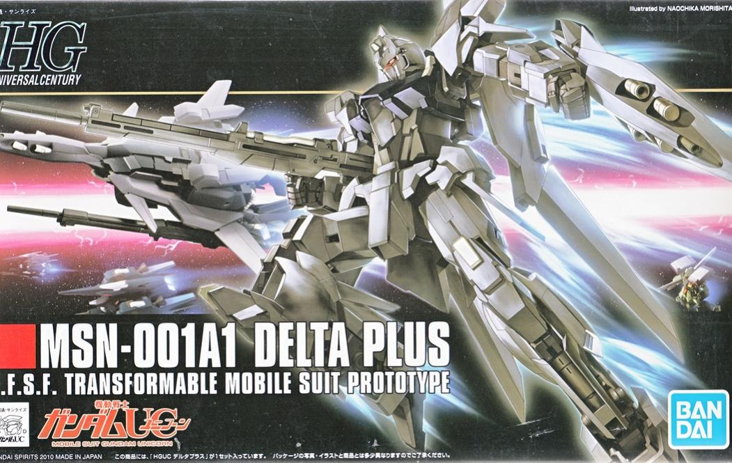 【中古】1/144 バンダイスピリッツ HGUC デルタプラス 【A´】 未組立、箱少し傷みあり