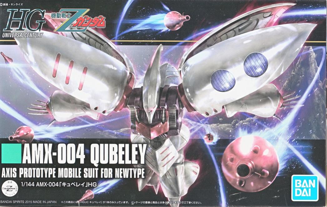 【中古】1/144 バンダイスピリッツ 195 HGUC AMX-004 キュベレイ 【A´】 未組立・外箱少し傷みあり。