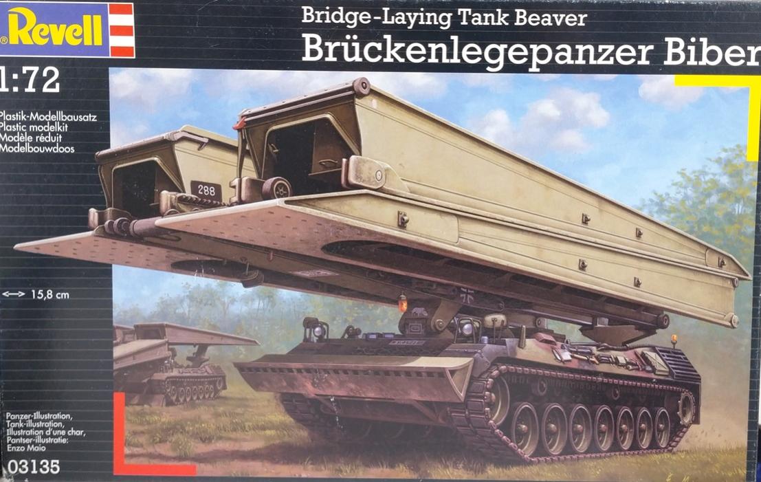 【中古】1/72 Revell(レベル) 03135 レオパルド架橋戦車 ビーバー 【A´】 未組立、箱傷みあり