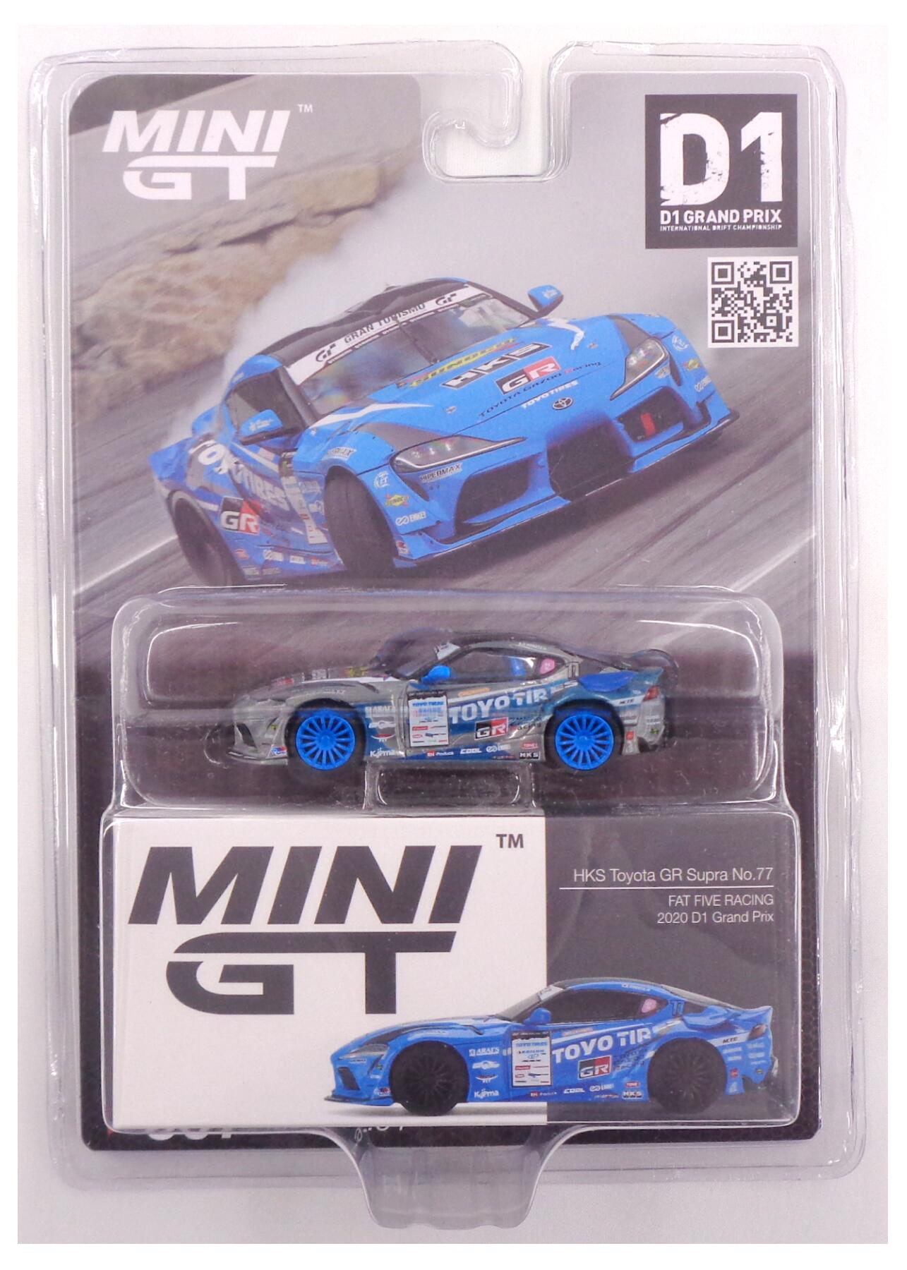 【中古】 その他 スケールミニカー(1/64・その他) MINI GT 307 HKS GR スープラ D1 GP 2020 #77 H.Mats..