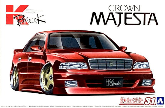 樂天商城 - 【中古】 その他 プラモデル アオシマ 1/24 K-BREAK UZS141 マジェスタ '91(トヨタ) 【A´】 未組立・外箱少し傷みあり。