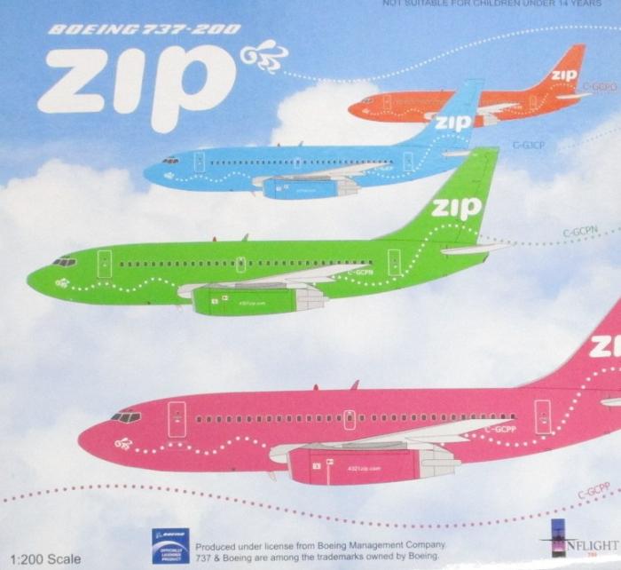 【中古】 その他 完成品(航空機) 民間機 インフライト200 1/200 BOEING737-200 ZIP C-GJCP 【ジャンク】 開封品/箱傷み、汚れあり/パッケージ汚れあり/※一部機体汚れあり/※機体のみとなります。