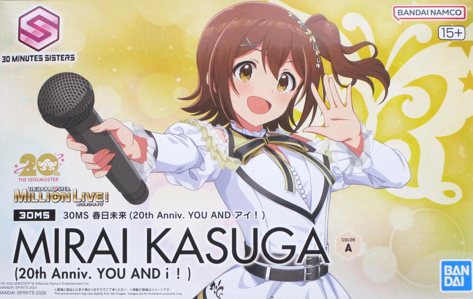 樂天商城 - 【中古】 バンダイスピリッツ 2773848 30MS 春日未来(20th Anniv.) 30MS 春日未来(20th Anniv. YOU AND アイ!) 【A´】 ※未組立・外箱に少しの傷みあり