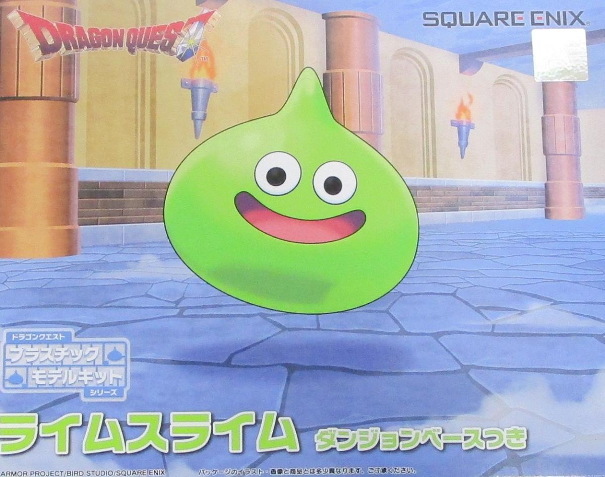 【中古】 その他 プラモデル ドラゴンクエスト プラスチックモデルキットシリーズ ライムスライム ダンジョンベースつき 【A´】 ※未組立・外箱に少しの傷みあり