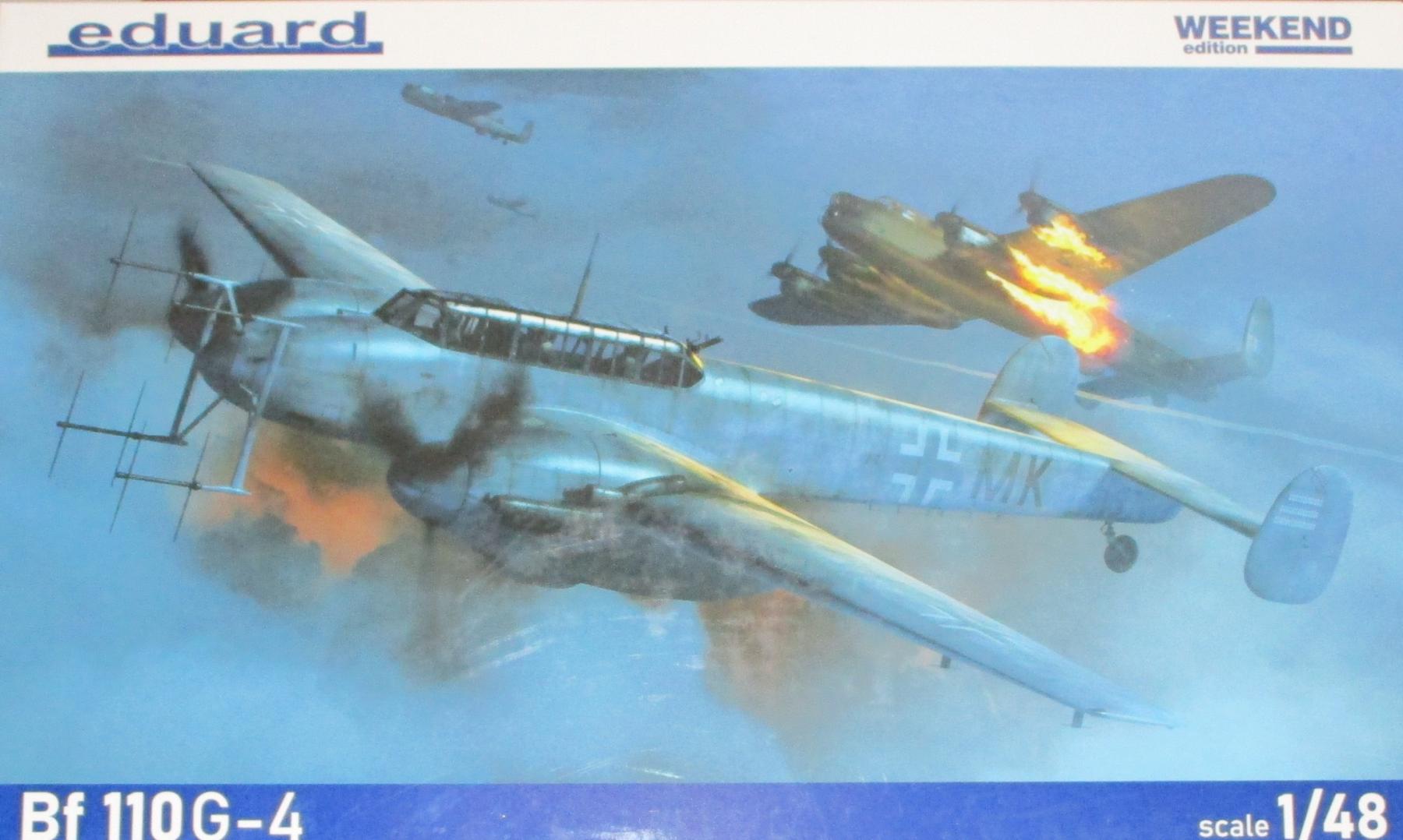 【中古】 その他 プラモデル エデュアルド 1/48 Bf110G-4 ウィークエンドエディション 【A´】 ※未組立・外箱に少しの傷みあり