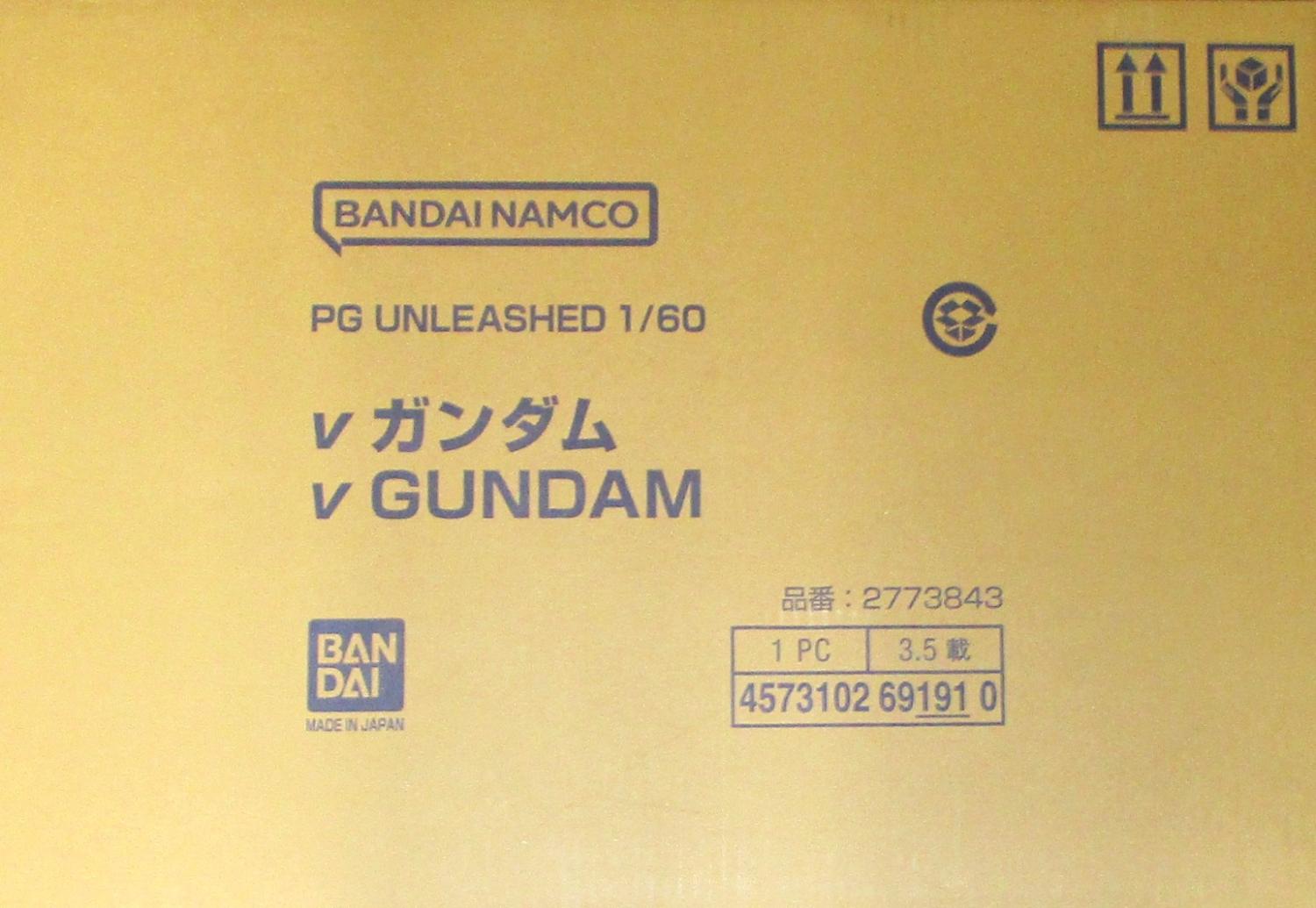 【中古】1/60 バンダイスピリッツ PG UNLEASHED νガンダム 【A´】 輸送箱未開封品/※輸送箱に伝票跡と傷みと破れがある状態です。/※発送の際は...