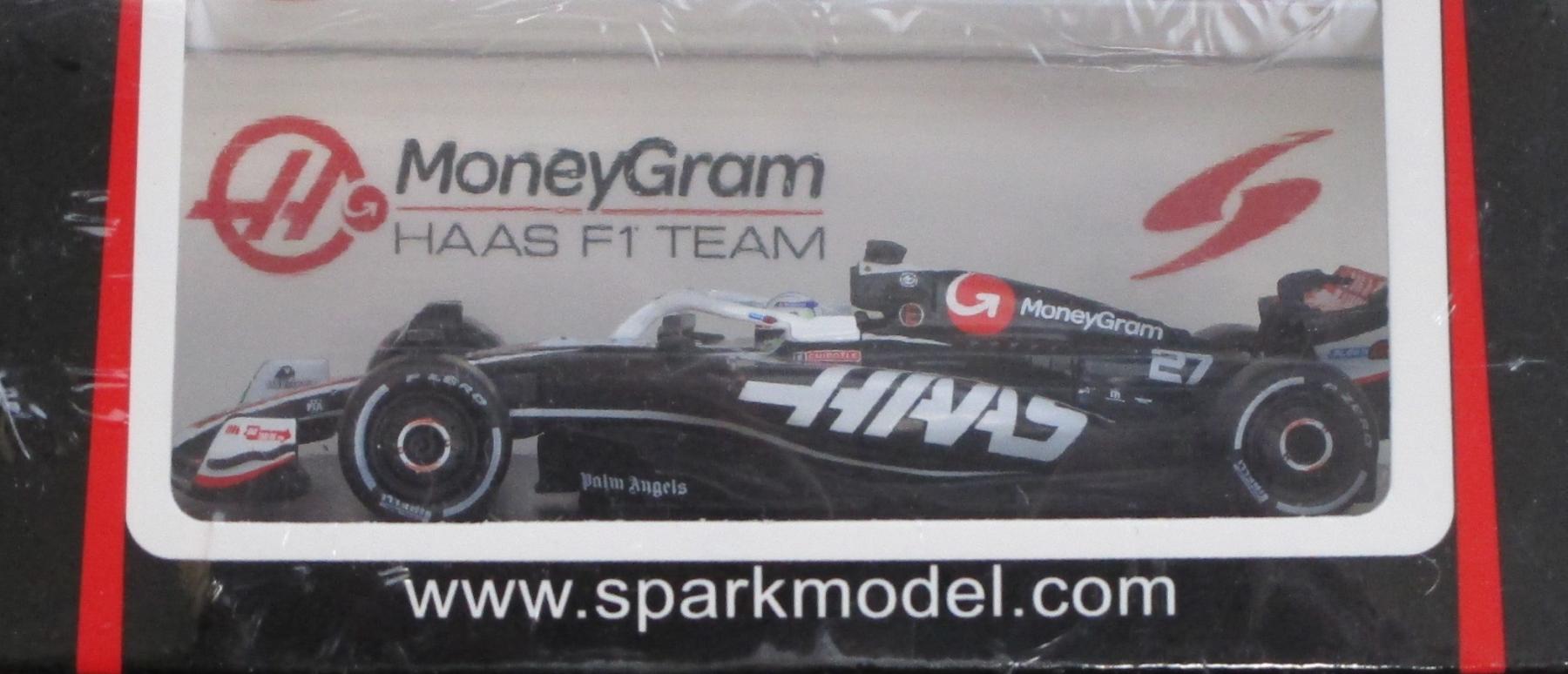 【中古】 その他 スケールミニカー(1/64・その他) スパーク 1/64 マネーグラム ハース F1チーム VF-24 9th オーストラリアGP2024 【A´】 未開封品/箱、パッケージ少し傷みあり