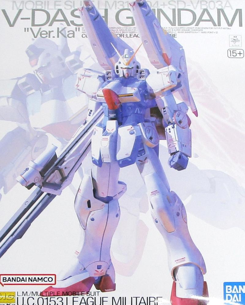 【中古】1/100 バンダイスピリッツ 5072193 MG Vダッシュガンダム Ver.Ka 【A´】 ※未組立・外箱に少しの傷みあり