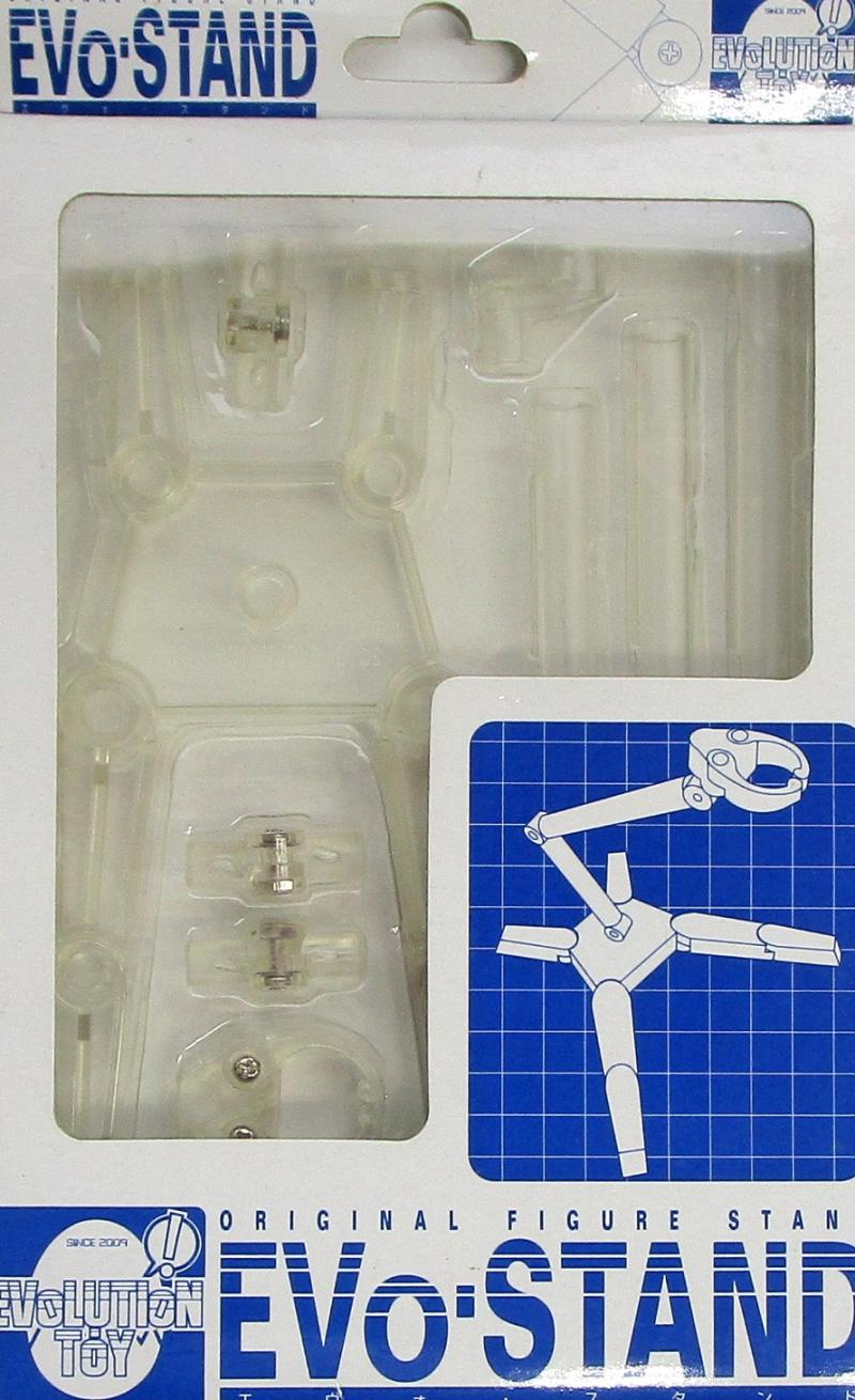 【中古】 その他 フィギュア(その他） エヴォリューショントイ エヴォ・スタンド クリア 【ジャンク】 開封品/箱傷み、少し汚れあり/パッケージ擦り傷あり